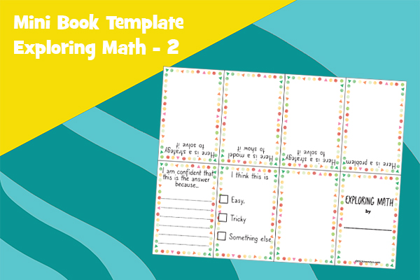 Mini Book Template Exploring Math - 2